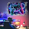 1 kus Gamepad 3D samolepka na zeď Náhled obrázku produktu 2