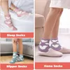 3 Paar Kuschelsocken Damen,Flauschige Socken aus Produktbild-Vorschau 5