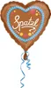 amscan® 3375101 Balon foliowy serce wróbla - Ø 45 cm Podgląd zdjęcia produktu 1