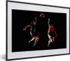 MuchoWow® MuchoWow® Gerahmtes Poster Zwei Basketballspieler Produktbild-Vorschau 1