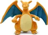 A plush toy of the Pokémon Charizard is shown against a white background. Produktbild-Vorschau