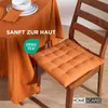 HOMESCAPES set di 6 cuscini per sedia 40x40 cm Anteprima dell’immagine prodotto 3