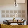 Čalúnený panel  Štvorec 40cm x 40cm Krémová Náhľad obrázku produktu 4