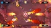 A screenshot from a video game showing cartoon characters in a lava-themed arena. Produktbild-Vorschau