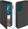Etui z klapką do Motorola Moto G42 Zamykane Czarne Futerał Podgląd zdjęcia produktu 1
