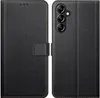 Samsung Galaxy A14 4G/5G Handyhülle Schwarz Premium Leder Produktbild-Vorschau 8