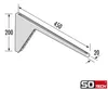 Hailo Secco S 3151001 portasciugamani 450 mm grigio chiaro Anteprima dell’immagine prodotto 13