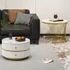 MODFU Couchtisch Wohnzimmertisch 2er Set für Wohnzimmer, Produktbild-Vorschau 3