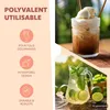 Pailles en verre Bremermann, lot de 6, 20 cm de long, Voir les images du produit 6