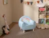 COSTWAY Kinderbankje, bekleed fauteuil voor peuters met Productafbeelding-voorbeeld 1