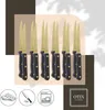 OTIX Steakmesser-Set aus 12 Stück, gold-schwarz, Produktbild-Vorschau 7