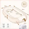 Babynestchen Babynest Kuschelnest | Safari und sand beige Produktbild-Vorschau 4