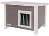 Kerbl ECO Katzenhaus Eli 57×45×43 cm Grau und Weiß Produktbild-Vorschau 7