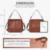 Umhängetasche Handtaschen Damen Mittelgroß Schultertasche Produktbild-Vorschau 4