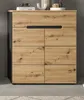 Schuhkommode "Cooper" Artisan Eiche und grau, Schuhschrank Produktbild-Vorschau 2