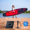 THUNDER Moth Stand Up Paddle Board 320x75x15 cm Rot Shwarz Produktbild-Vorschau 13