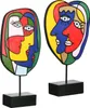 Gilde Skulptur, "Rothko", Gesichtsmotiv, Kunstharz, Voir les images du produit 1