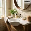 Baden Haus Möbelwaschtisch Aida 87 x 50 cm weiß glänzend Produktbild-Vorschau 6