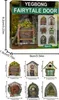 Miniatur-Feenzwerg, Tür, Feentür, Terrasse, Garten, Produktbild-Vorschau 2