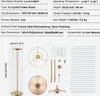 Product specifications and components of a crystal flower stand. Podgląd zdjęcia produktu