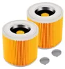 Two vacuum cleaner filters are shown against a white background. Produktbild-Vorschau