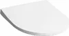 A white toilet seat on a white background. Produktbild-Vorschau