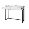 SofaStyle Console LANGO 100 cm - Console à 2 tiroirs, Voir les images du produit 4