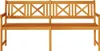 Lavička vidaXL Outdoor Natur 180 x 56 x 90 cm z masívneho Náhľad obrázku produktu 4