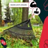 KOTARBAU® Hrábě na listí z plastu, 58 cm, zahradní hrábě s Náhled obrázku produktu 8