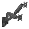 Wandhalterung für zwei Monitore, 17-32'', 9kg max, Produktbild-Vorschau 1