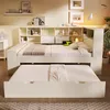 Merax Tagesbett Einzelbett 90x190 cm mit Ausziehbett, , Produktbild-Vorschau 4