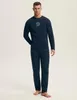 Henderson Herren Pyjama Lush - Langarm Schlafanzug aus 100% Produktbild-Vorschau 1