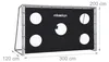 Relaxdays voetbaldoel met doellijst, afmetingen: 200 x 300 Productafbeelding-voorbeeld 4