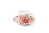 Excelsa set von 6 espressotassen mit untertassen Coral Produktbild-Vorschau 3