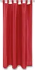 A red curtain hanging vertically. Produktbild-Vorschau