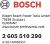 Bosch 2 605 510 290, 11,5 cm, Bosch, PWS 700-115, Szary Podgląd zdjęcia produktu 3