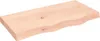 vidaXL Tischplatte 80x40x(2-6) cm Massivholz Eiche Produktbild-Vorschau 1