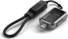 A close-up shot of a Satechi mini NVME SSD enclosure with a USB-C connector and a braided lanyard. Anteprima dell’immagine prodotto