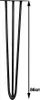 A black hairpin leg with a measurement indicator. Náhľad obrázku produktu