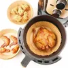 50X Air Fryer Papier-Backeinsatz Rundschreiben Produktbild-Vorschau 4