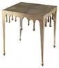 Table d'appoint 50 cm, design doré, table moderne pour Voir les images du produit 1