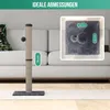 Avalo Kratzbaum mit Spielzeugball - 36x36x74 - Dunkelgrau - Produktbild-Vorschau 6