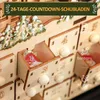 Adventskalender, Weihnachtsdorf, 18 LEDs, 24 Schubladen, Produktbild-Vorschau 7