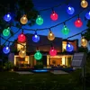 9.5m 50LEDs Solar Blase Kugel Lichterkette 8 Produktbild-Vorschau 1