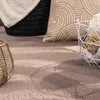 Teppich taupe samtig weich Hasenfell-Optik mit sanftem Produktbild-Vorschau 2