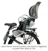 Siège vélo 10+ cadre arrière annexe noir / gris Voir les images du produit 11