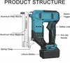 Akumulátorová hřebíkovačka Drillpro F30G 21V 800W pro Náhled obrázku produktu 7