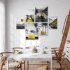 Muralo Obrazy na plátně sada STOJÍCÍ 4 obrazy 20 x 30 cm s Náhled obrázku produktu 4