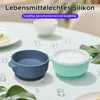 Edelstahl Baby Schüssel, Baby Breischale mit Saugnapf für Produktbild-Vorschau 5