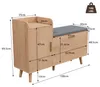 UnboxG Schuhbank Schuhschrank mit Sitzbank Schuhtruhe Produktbild-Vorschau 7